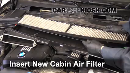 Cabin Filter Replacement: BMW 128i 2008-2013 - 2011 BMW 128i 3.0L 6 Cyl ...